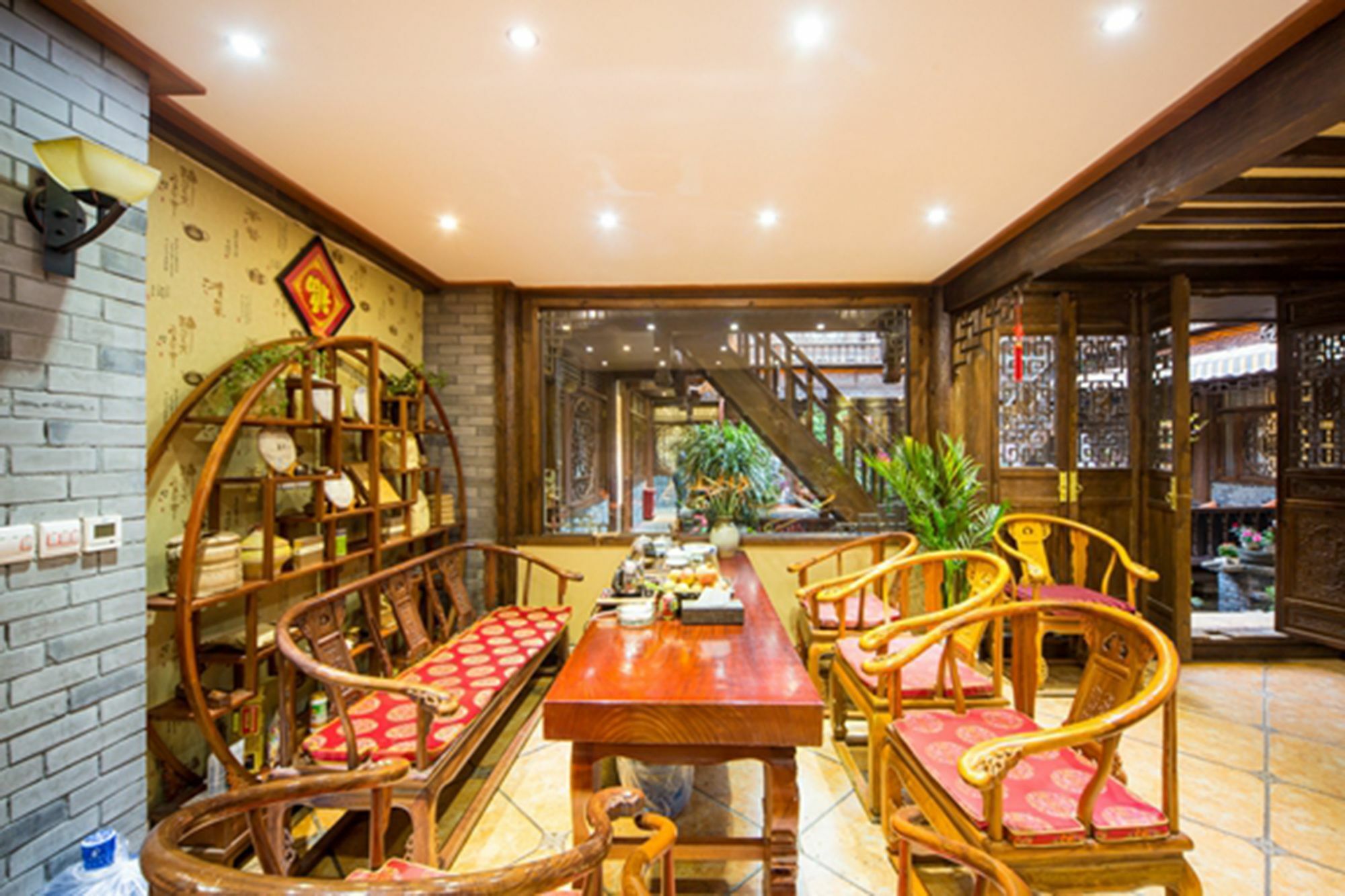 He Mu Ju Inn Zhongyi Branch ليجيانغ المظهر الخارجي الصورة