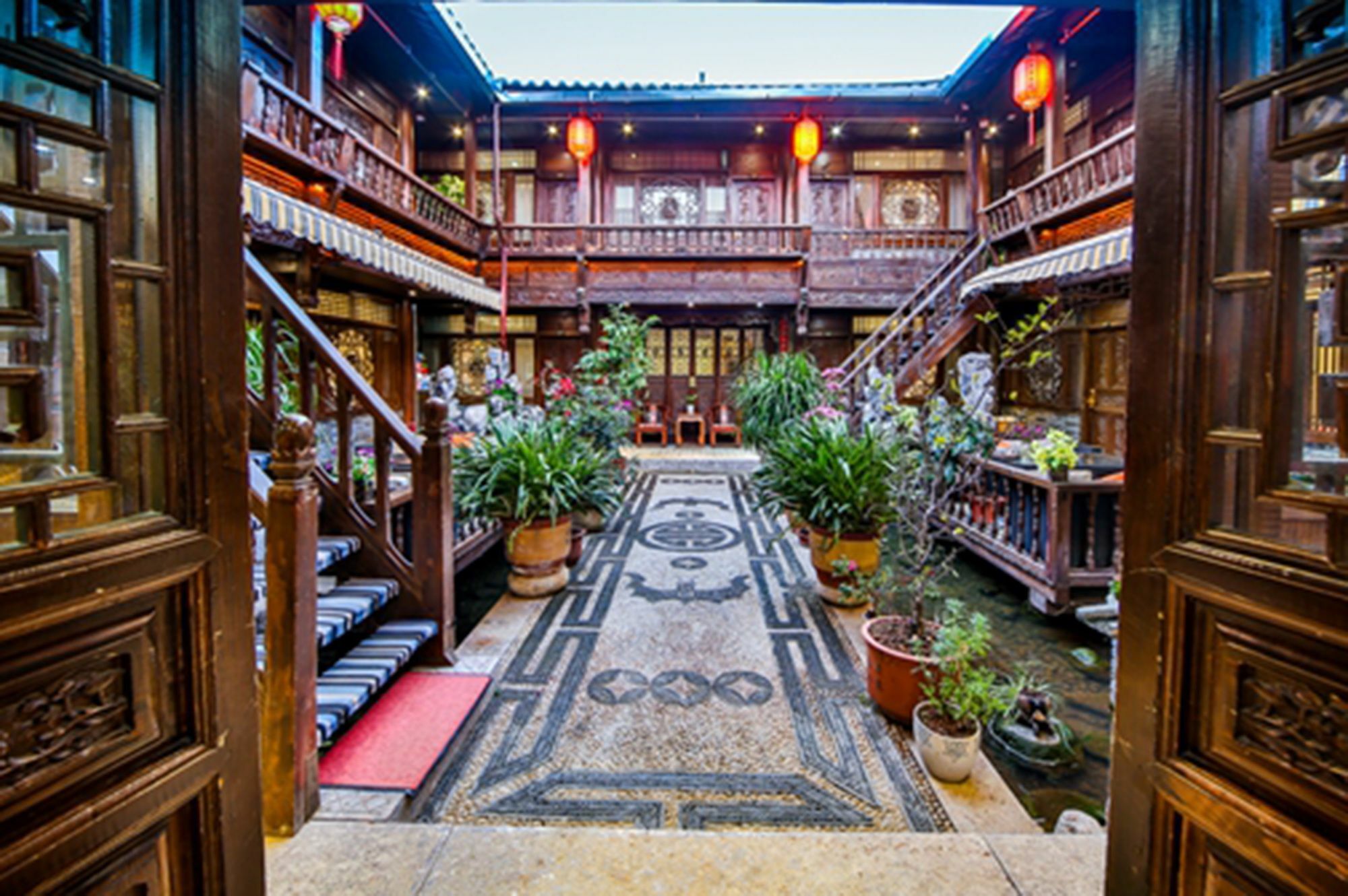 He Mu Ju Inn Zhongyi Branch ليجيانغ المظهر الخارجي الصورة